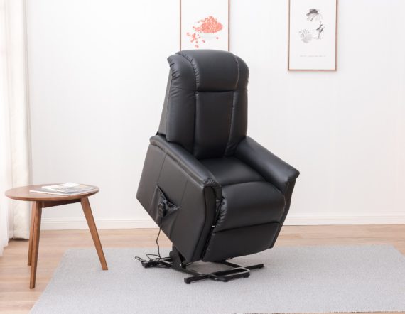 Westminster Tilt, Lift and Recline chair - Black
