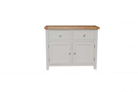 HAMPSHIRE SMALL SIDEBOARD - GREY/OAK
