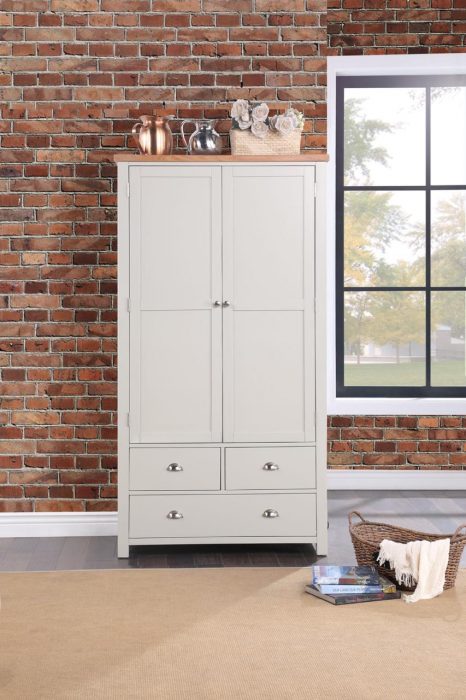 HAMPSHIRE DOUBLE LARDER - GREY/CREAM HAMPSHIRE DOUBLE LARDER - GREY/CREAM