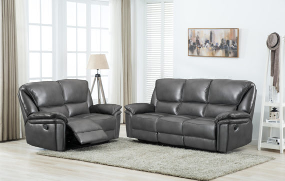 BOSTON Air Leather   3R + 2R - GREY